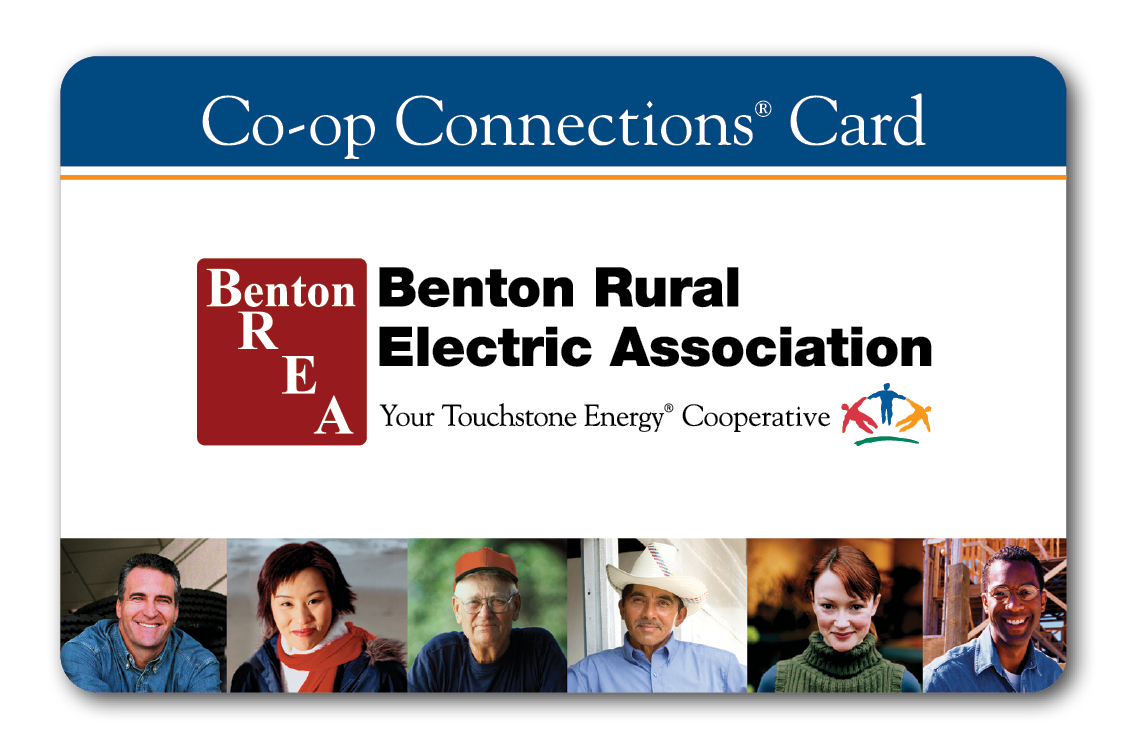 The Benton REA Co-op Connections Card
